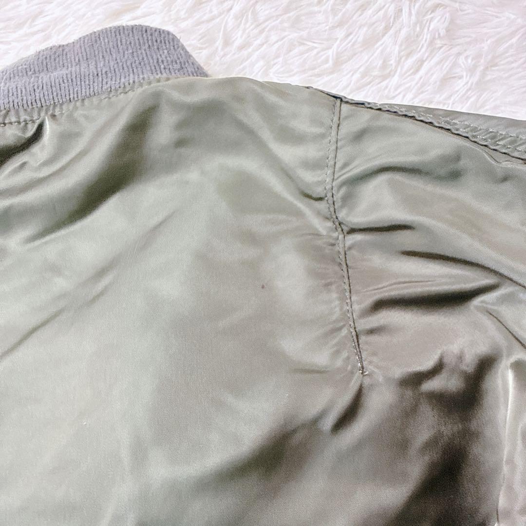 アルファ MA-1 フライトジャケット カーキ XL USA製 IDEAL