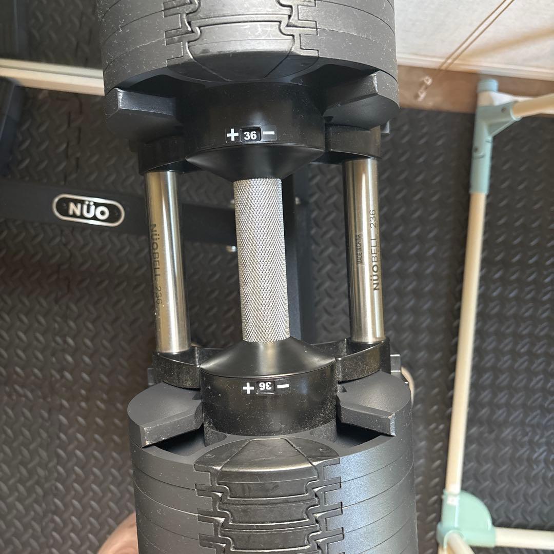 専用　NUO BELL 236 可変式ダンベル　36kg✖︎2 台有り　ヌオ
