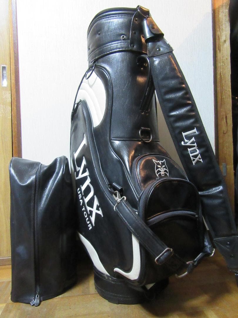 ★ウ゛ィンテージ★リンクス★Lynx USA TOUR★3点式★ゴルフバック★