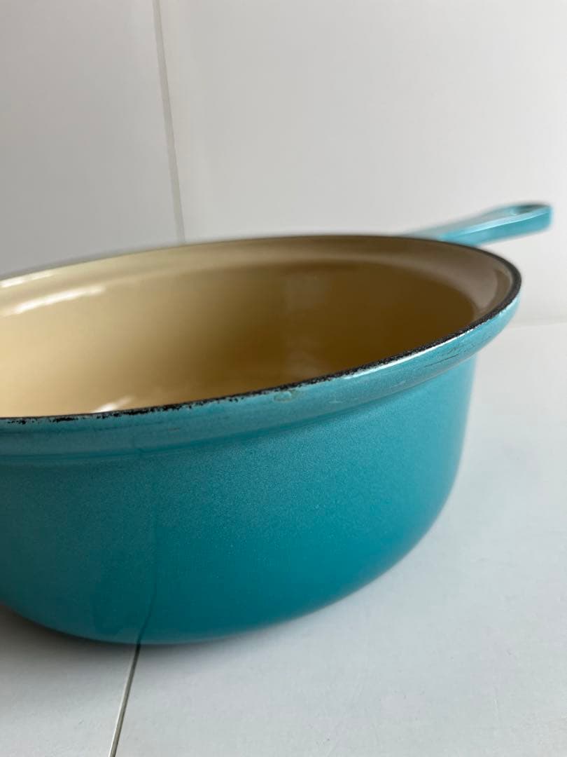 廃盤　ルクルーゼ　マルチファンクション　22cm カリビアンブルー