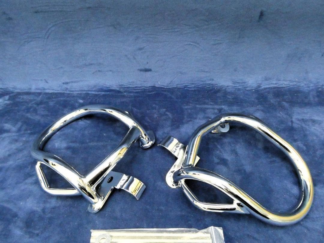 JADE250　エンジンガード　メッキ　金具付き/ MC23ジェイド