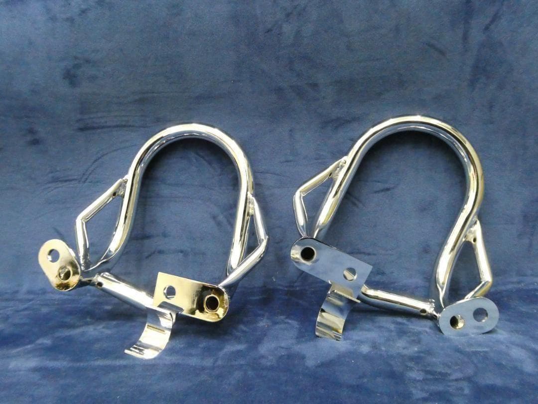 JADE250　エンジンガード　メッキ　金具付き/ MC23ジェイド