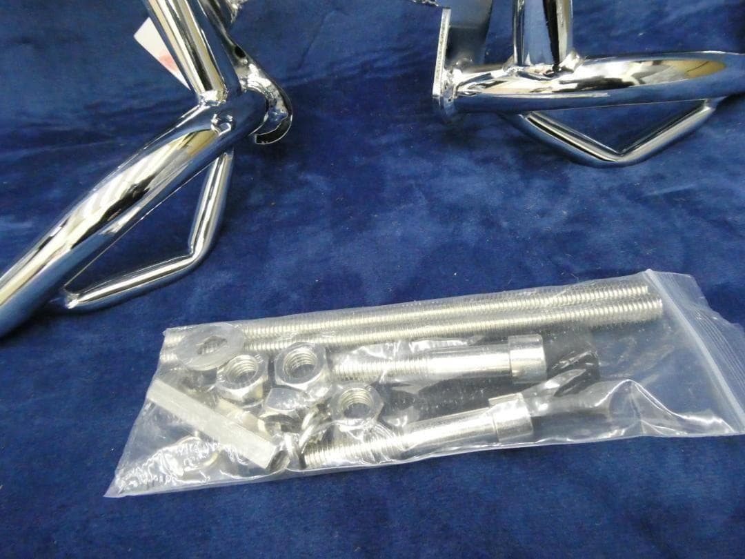 JADE250　エンジンガード　メッキ　金具付き/ MC23ジェイド