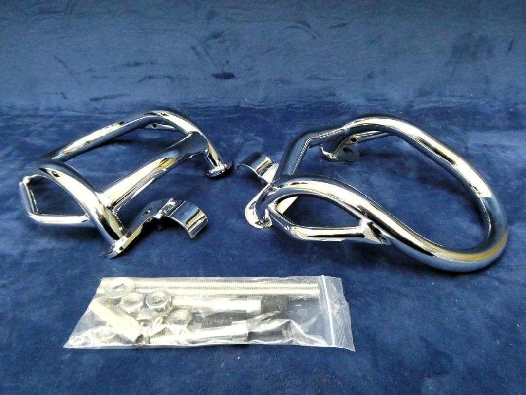 JADE250　エンジンガード　メッキ　金具付き/ MC23ジェイド