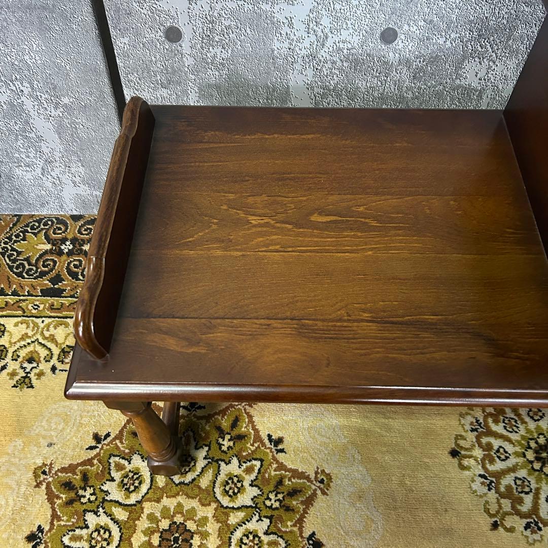 ꧁カリモク家具 karimoku꧂オールドカリモクテレフォンベンチ