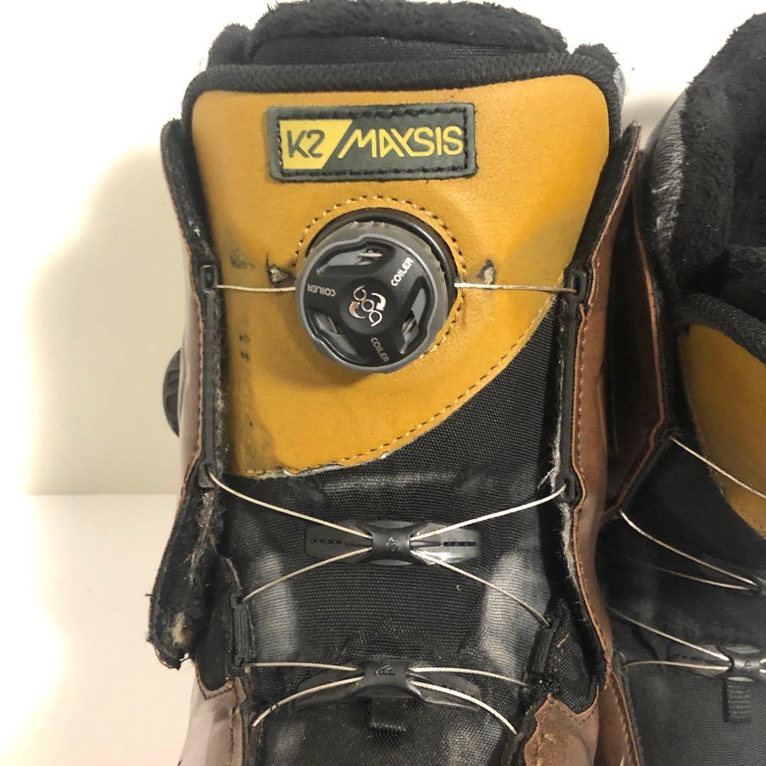 【人気】K2 MAYSIS ブーツ スノーボード ダブルBoA メンズ 25