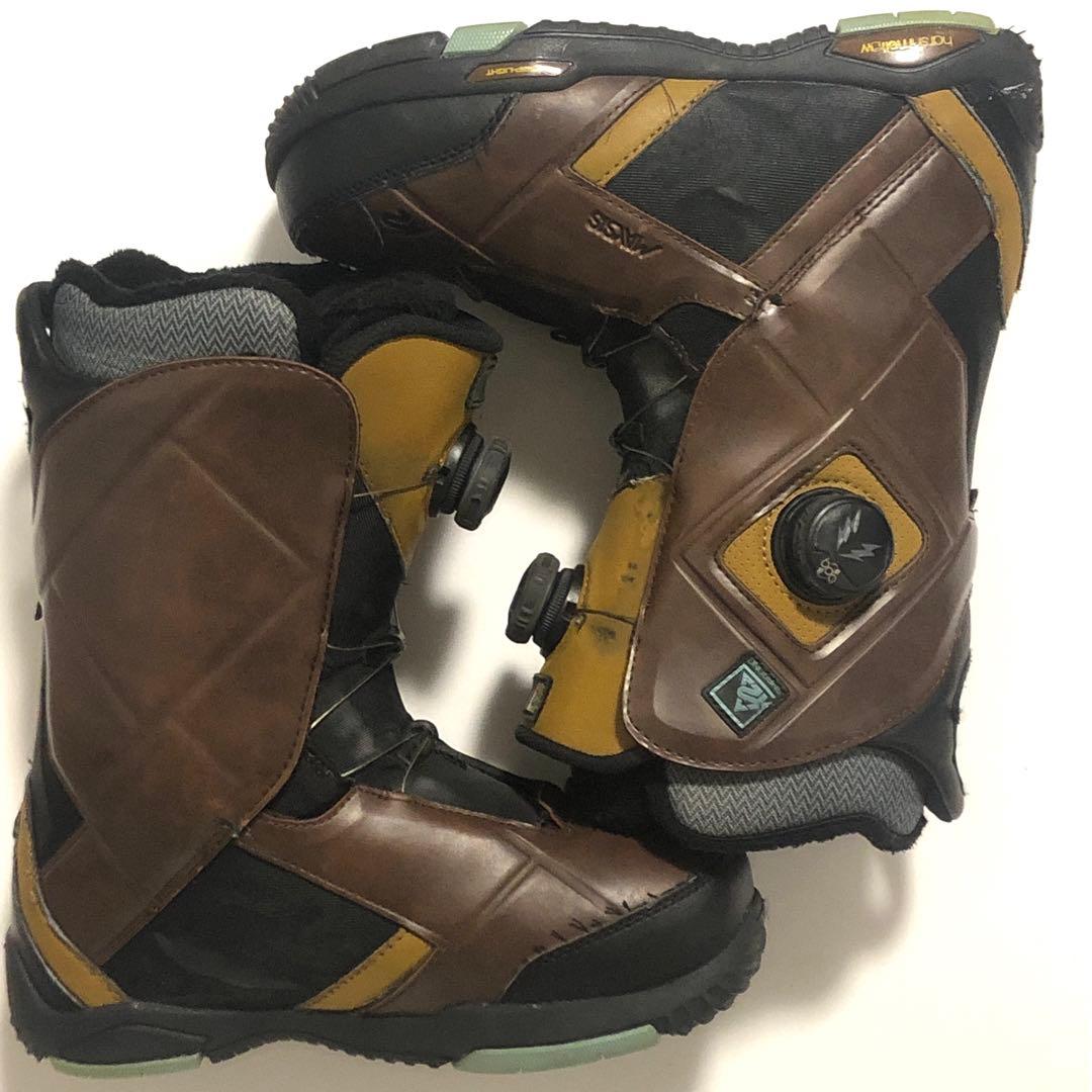 【人気】K2 MAYSIS ブーツ スノーボード ダブルBoA メンズ 25