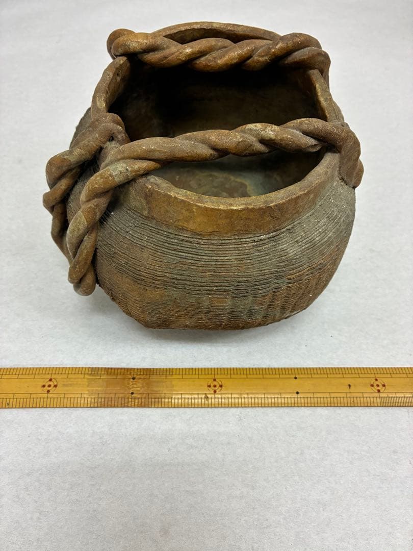 陶器製　花器　花瓶