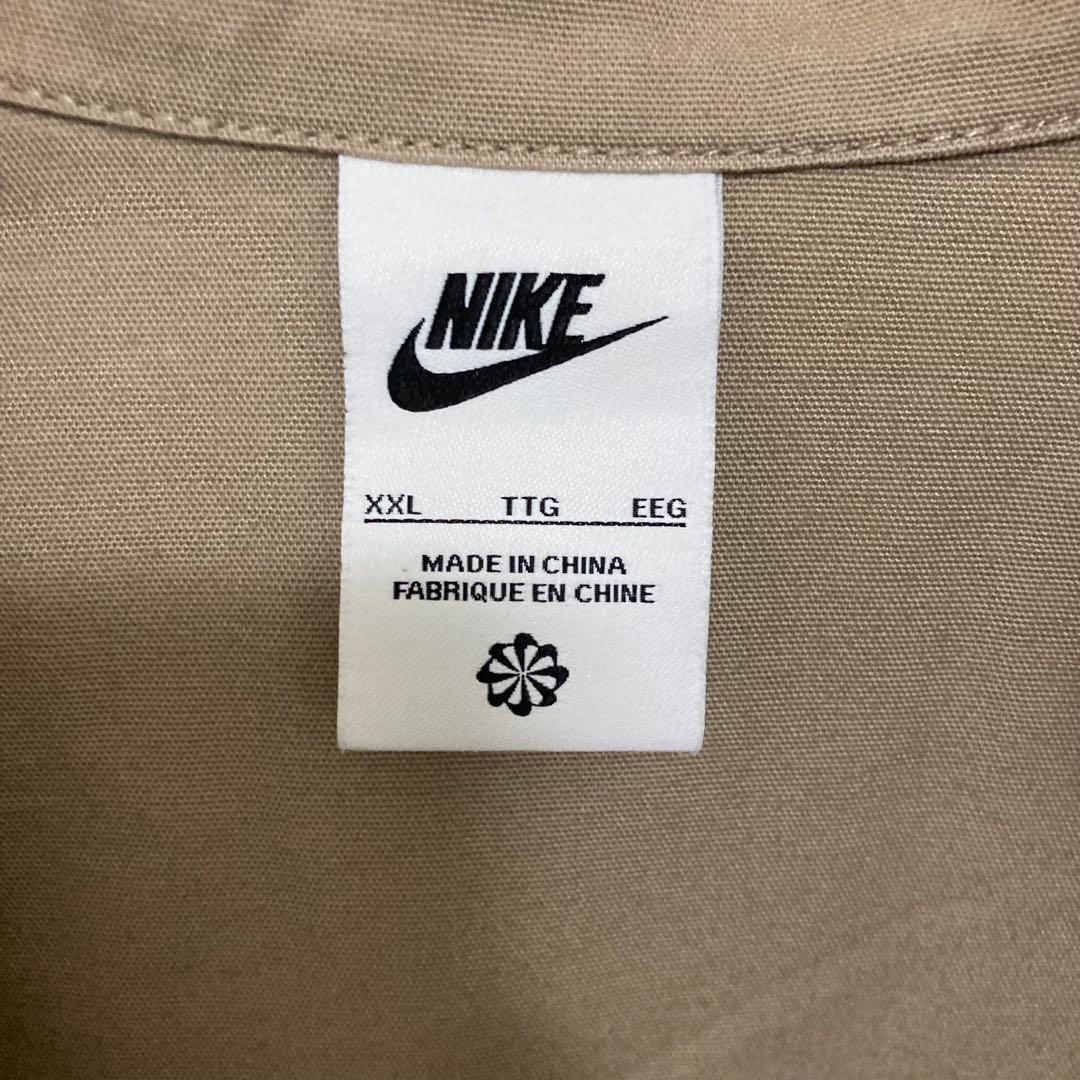 【希少サイズ2XL】ナイキ キャンバスジャケット アノラック ハーフジップ