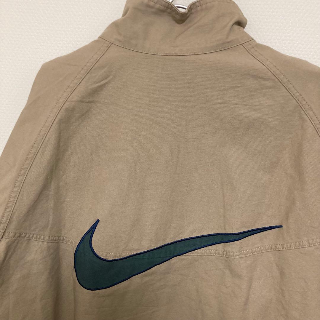 【希少サイズ2XL】ナイキ キャンバスジャケット アノラック ハーフジップ