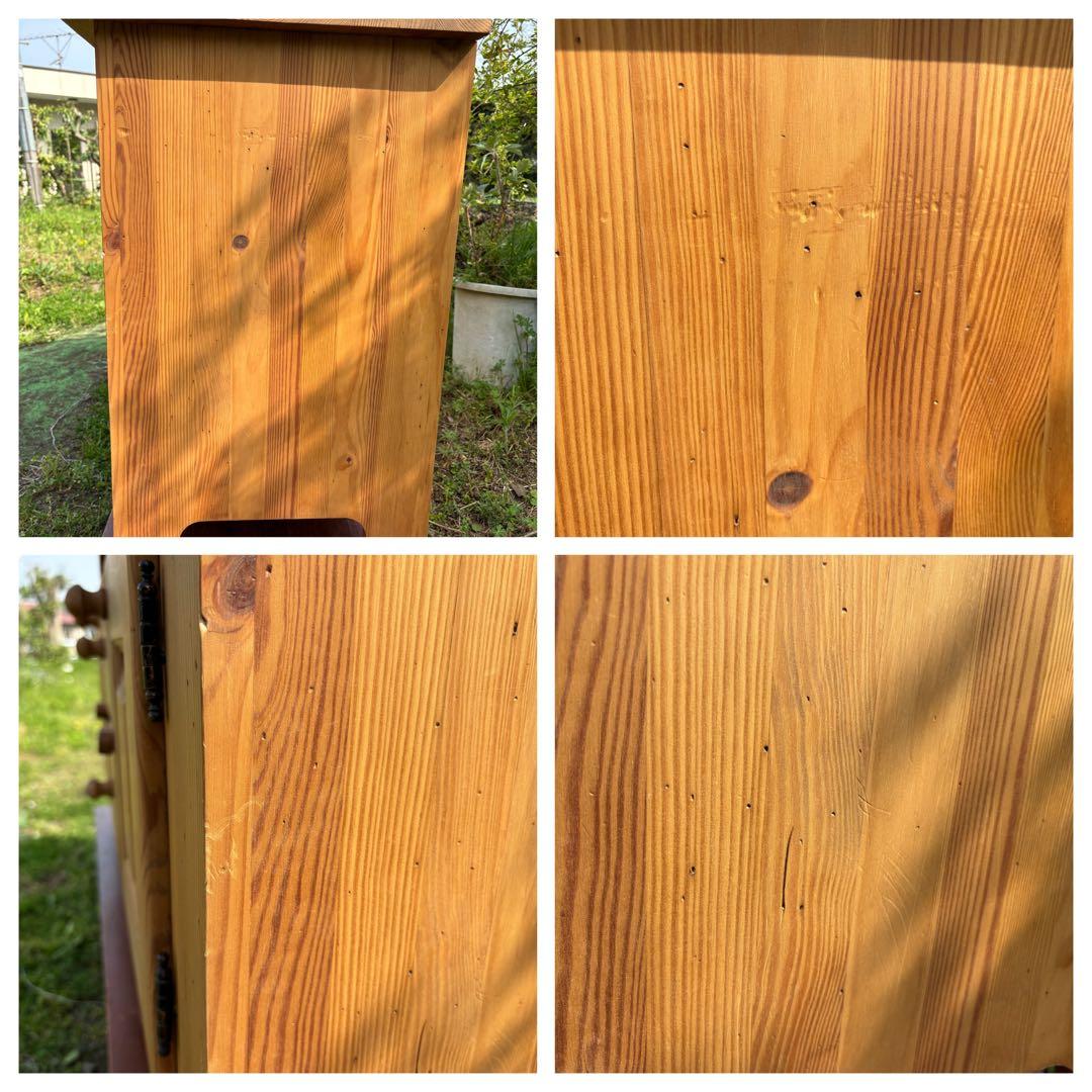 ラスティックパイン　サイドボード　カウンター　オールドパイン　カントリー家具