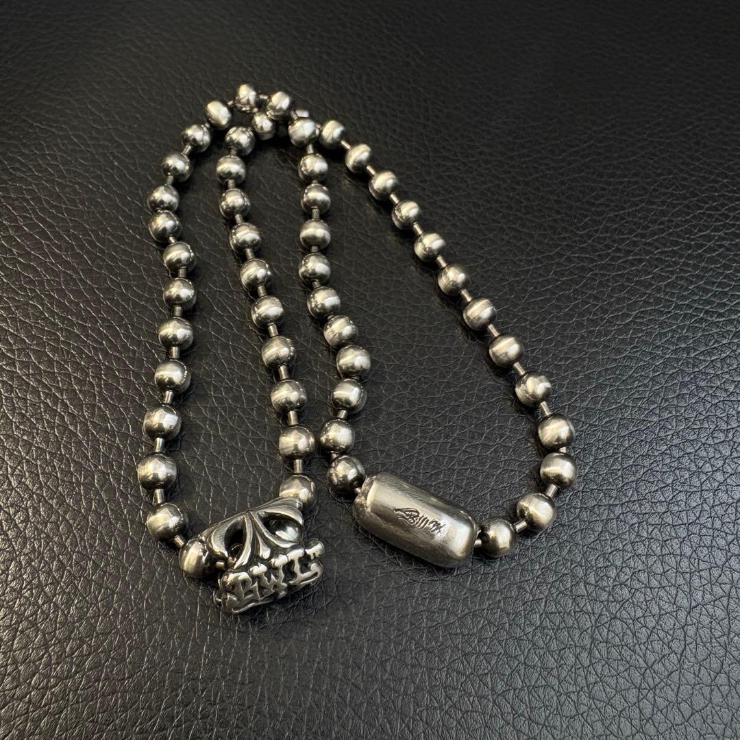 Bill Wall Leather ボールチェーンネックレス 43cm