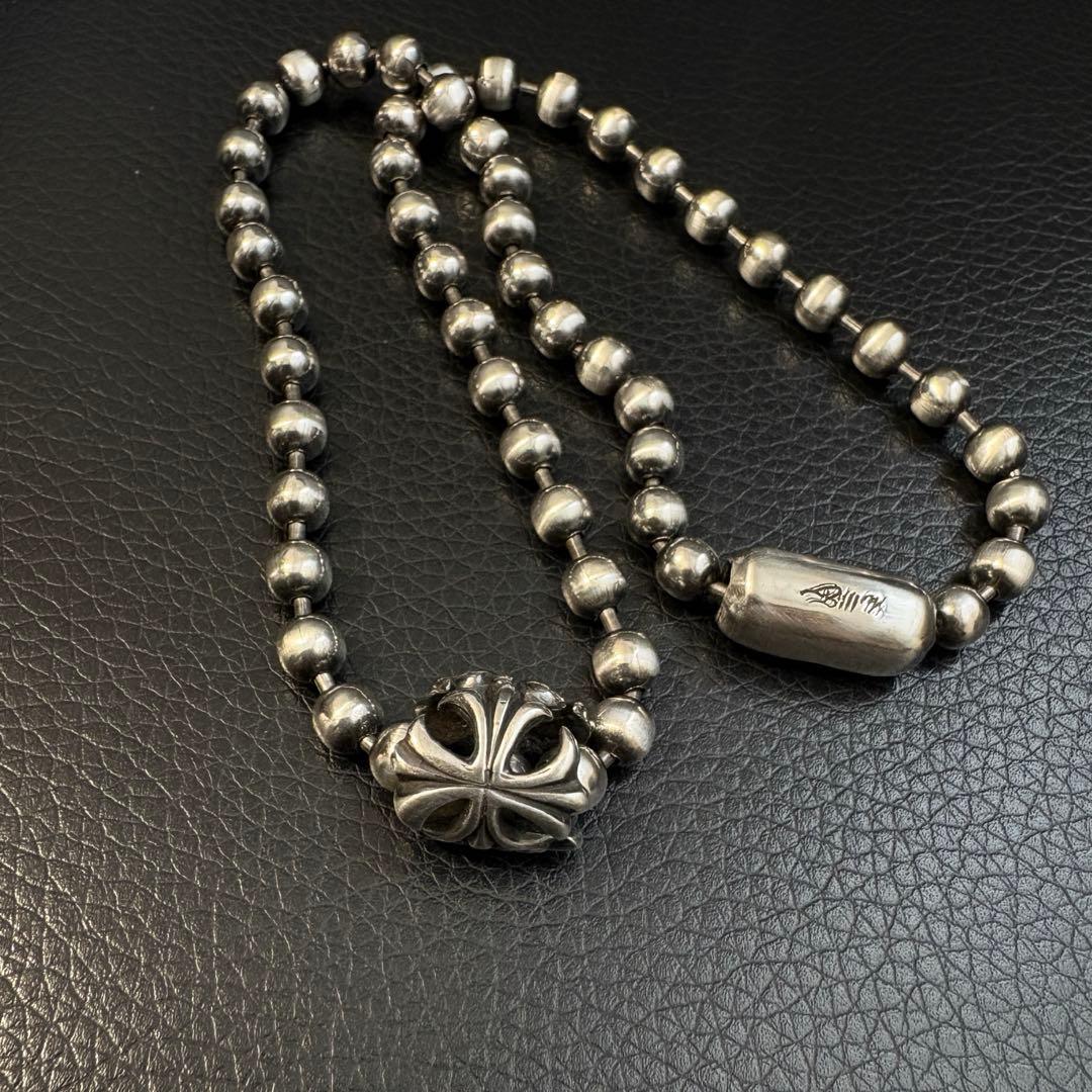 Bill Wall Leather ボールチェーンネックレス 43cm