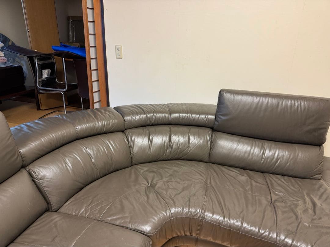 カーブ型ソファ　京都市内であれば直接の受け渡しも相談可