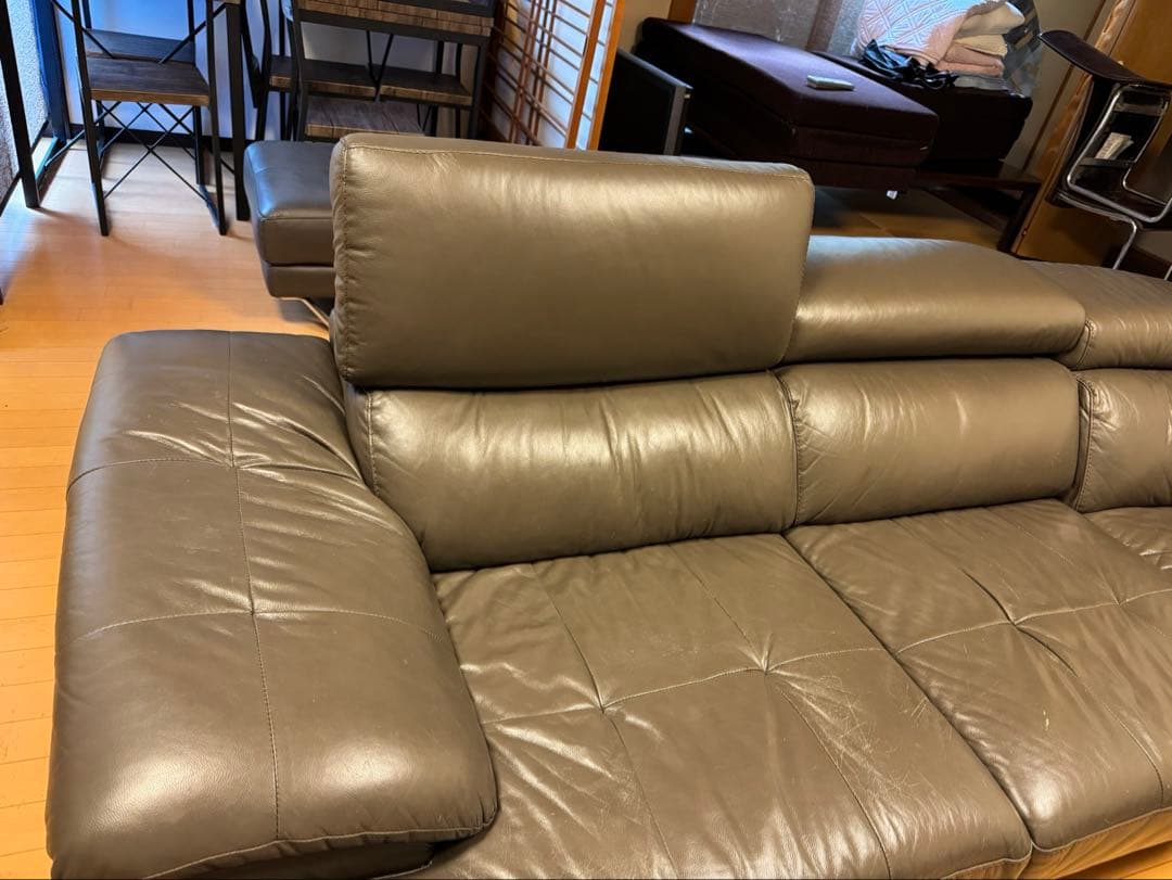 カーブ型ソファ　京都市内であれば直接の受け渡しも相談可