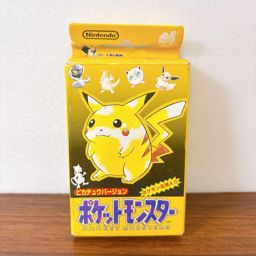 90s ポケットモンスター トランプ ピカチュウバージョン 初代 初期
