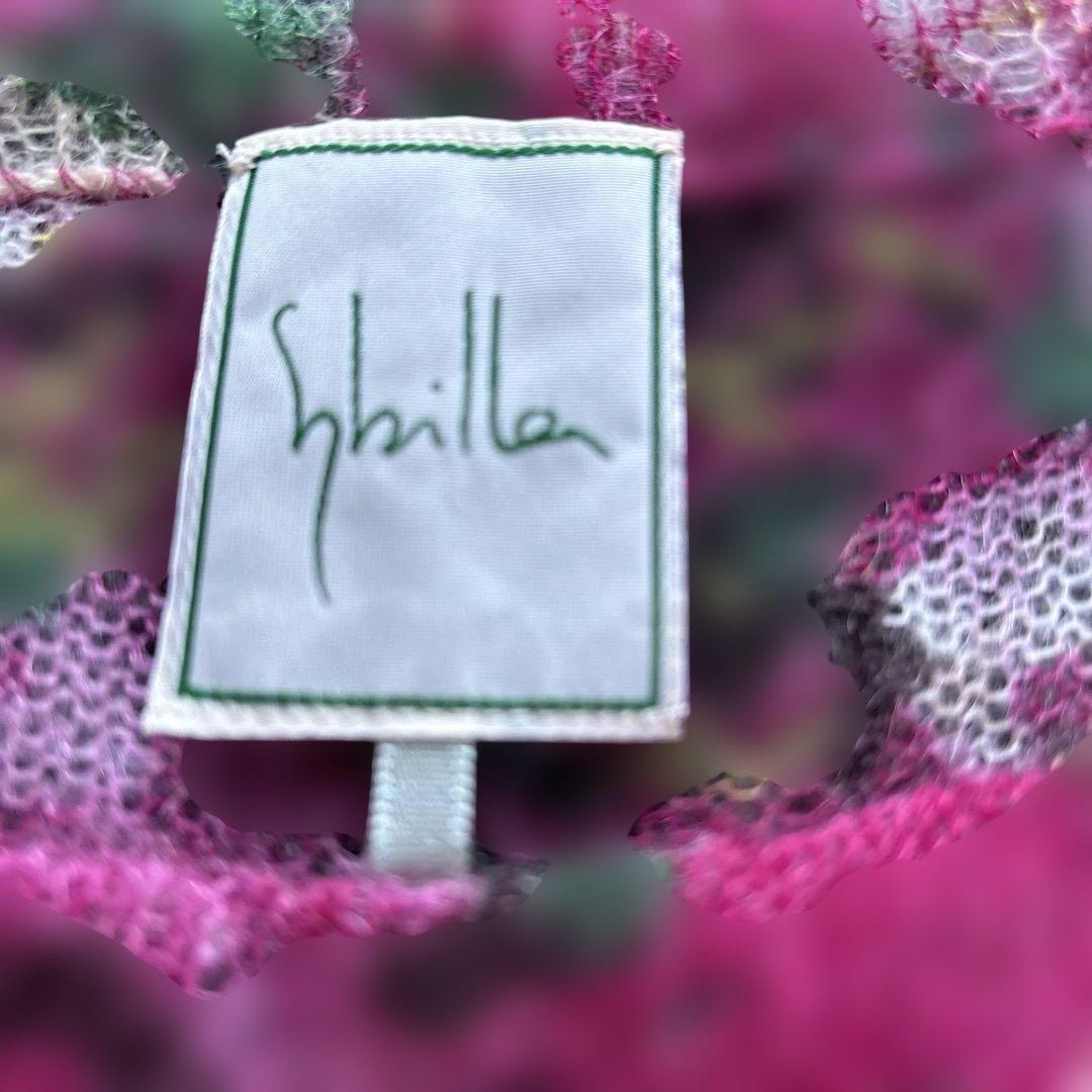 シビラSybilla花柄モヘアニットキャミソール付き新品未使用サイズM