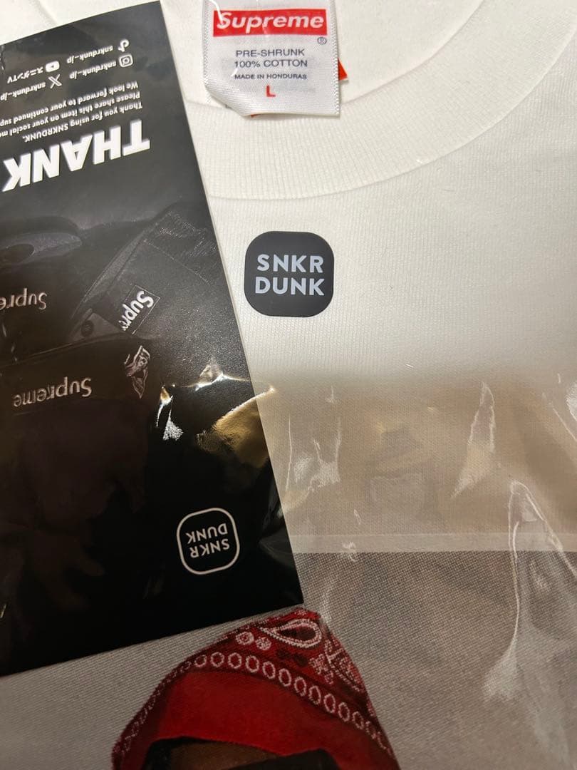 トップス supreme Playboi Carti Tee Pale White L