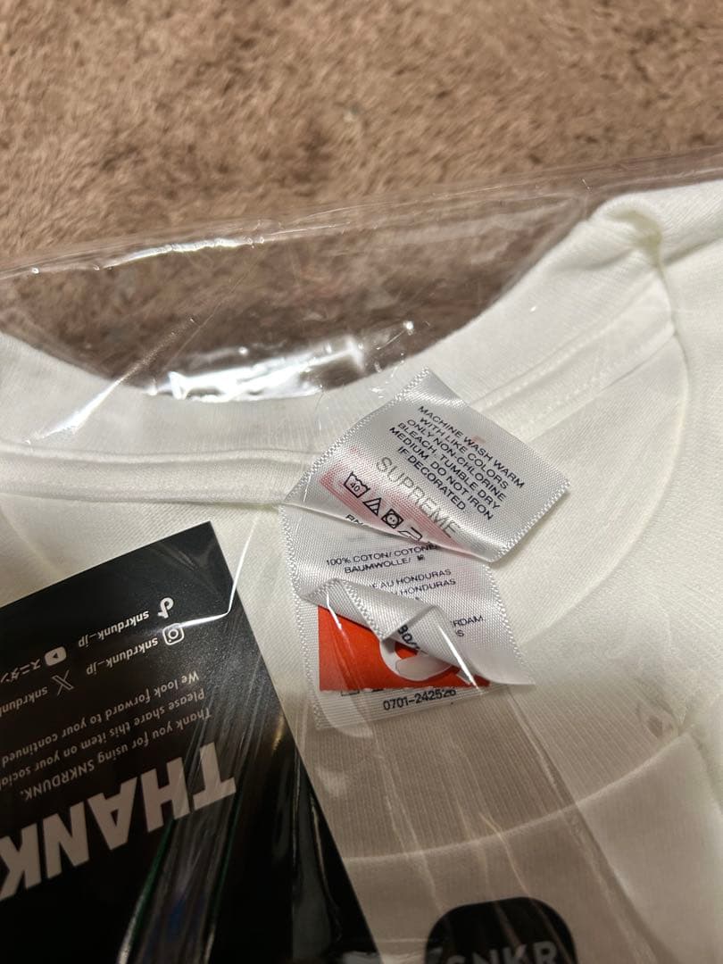 トップス supreme Playboi Carti Tee Pale White L