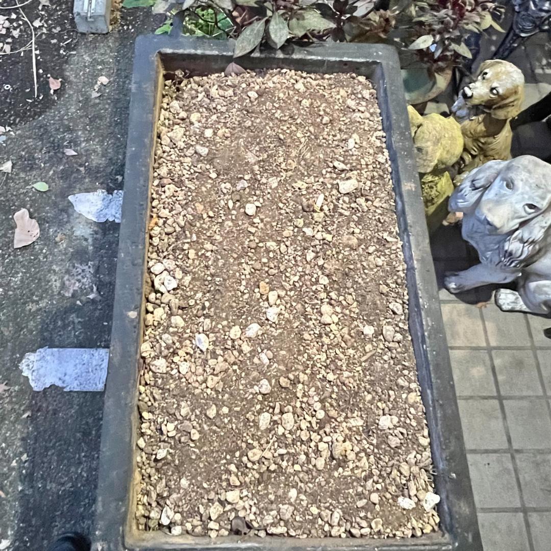 i＊特価 セール【 2個セット 】 ガーデンインテリア 大・小セット ブラック