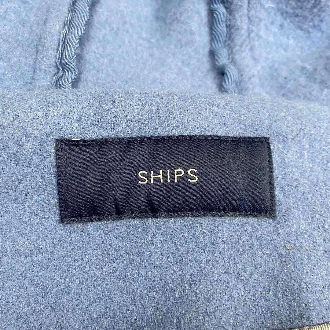 美品✨SHIPS フォックスファー カシミヤ混 ロングダッフルコート 2way