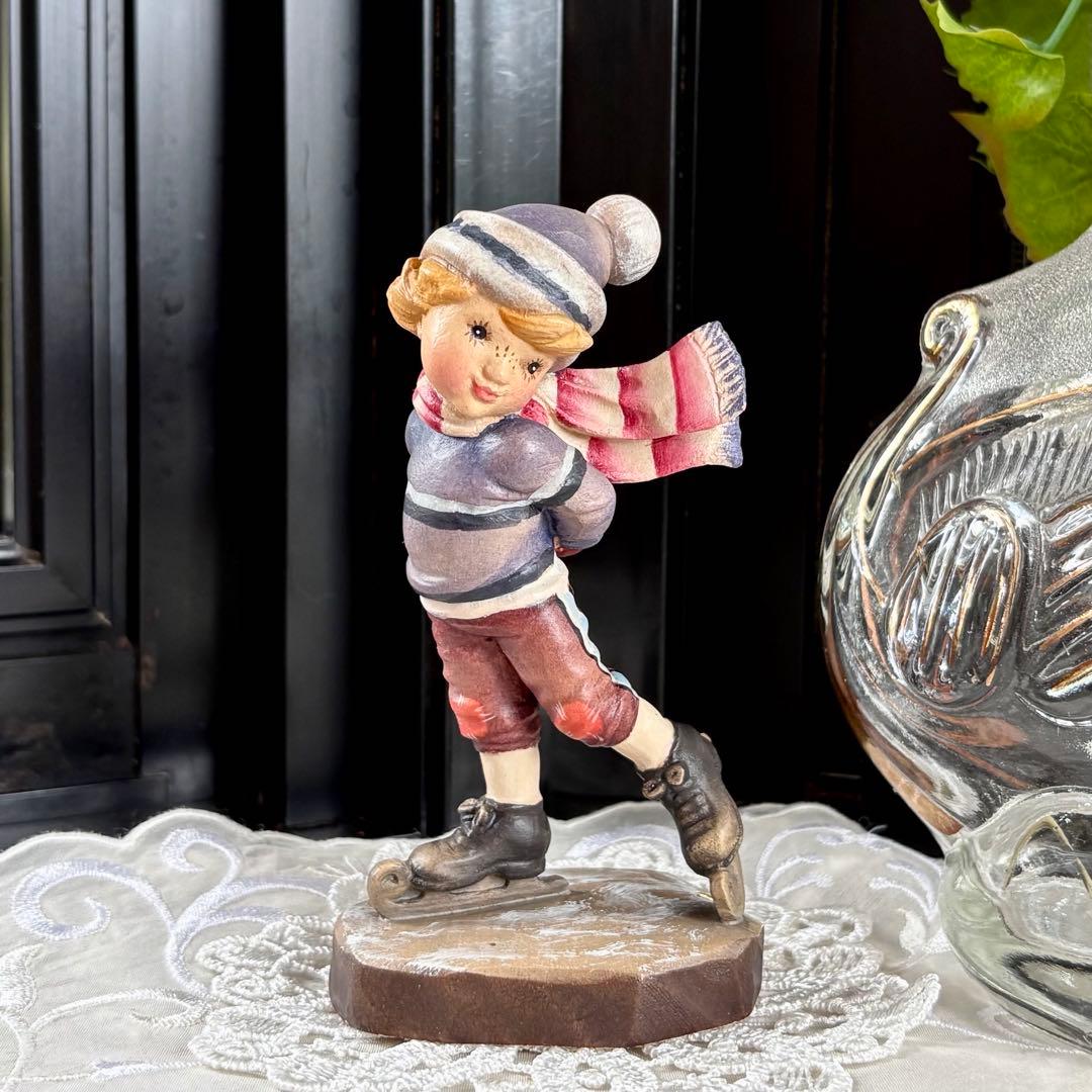 アンリ人形　サラ・ケイ　10㎝　希少【Free Skating 】