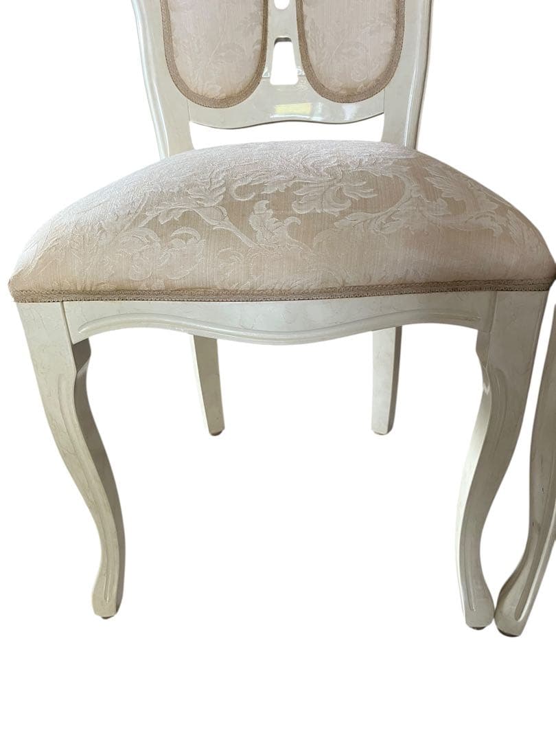 サルタレッリ フローレンス 木製ダイニングチェア 二脚セット 姫系 イタリア