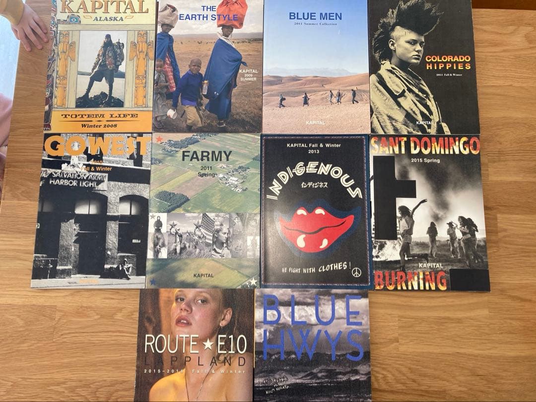 キャピタル KAPITAL カタログ 10冊セット