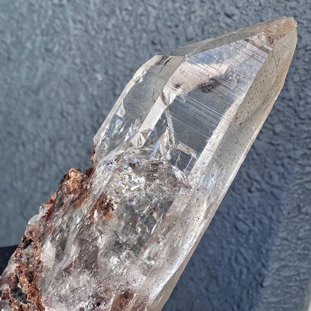 希少高透明度❗️マニカラン産レインボー☆ヒマラヤ水晶クラスター強いパワーA1524