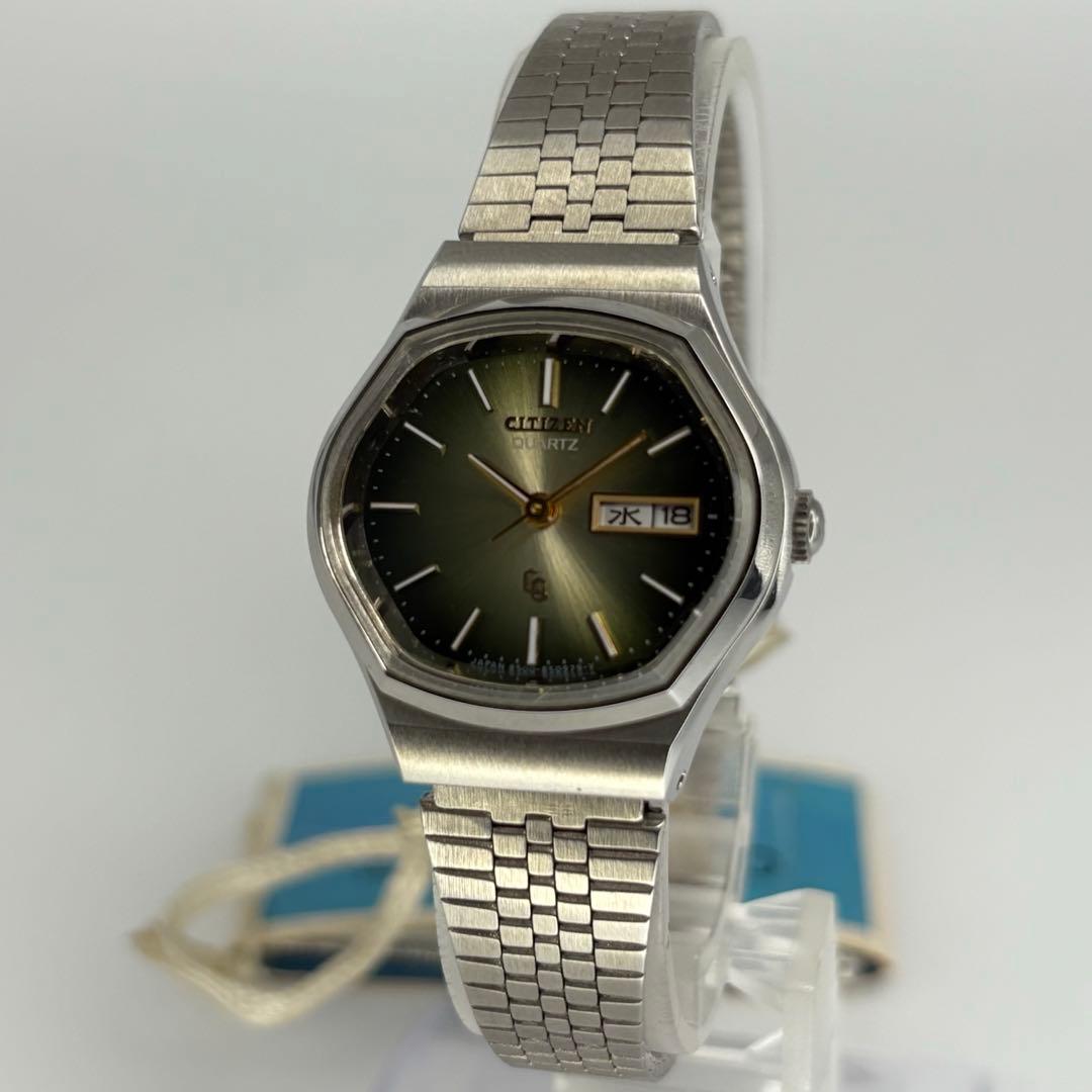 タグ付未使用品 CITIZEN CQ シチズンクォーツ 1986年製 電池交換済