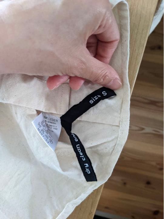 サイズS フランクリーダー ベッドリネンシャツ FRANK LEDER