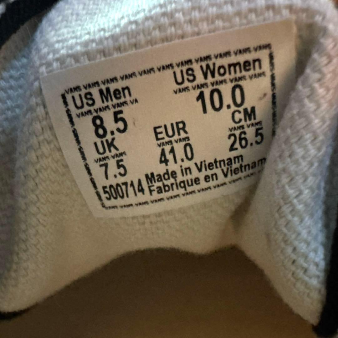 VANS AUTHENTIC CHECKER FLAME スニーカー