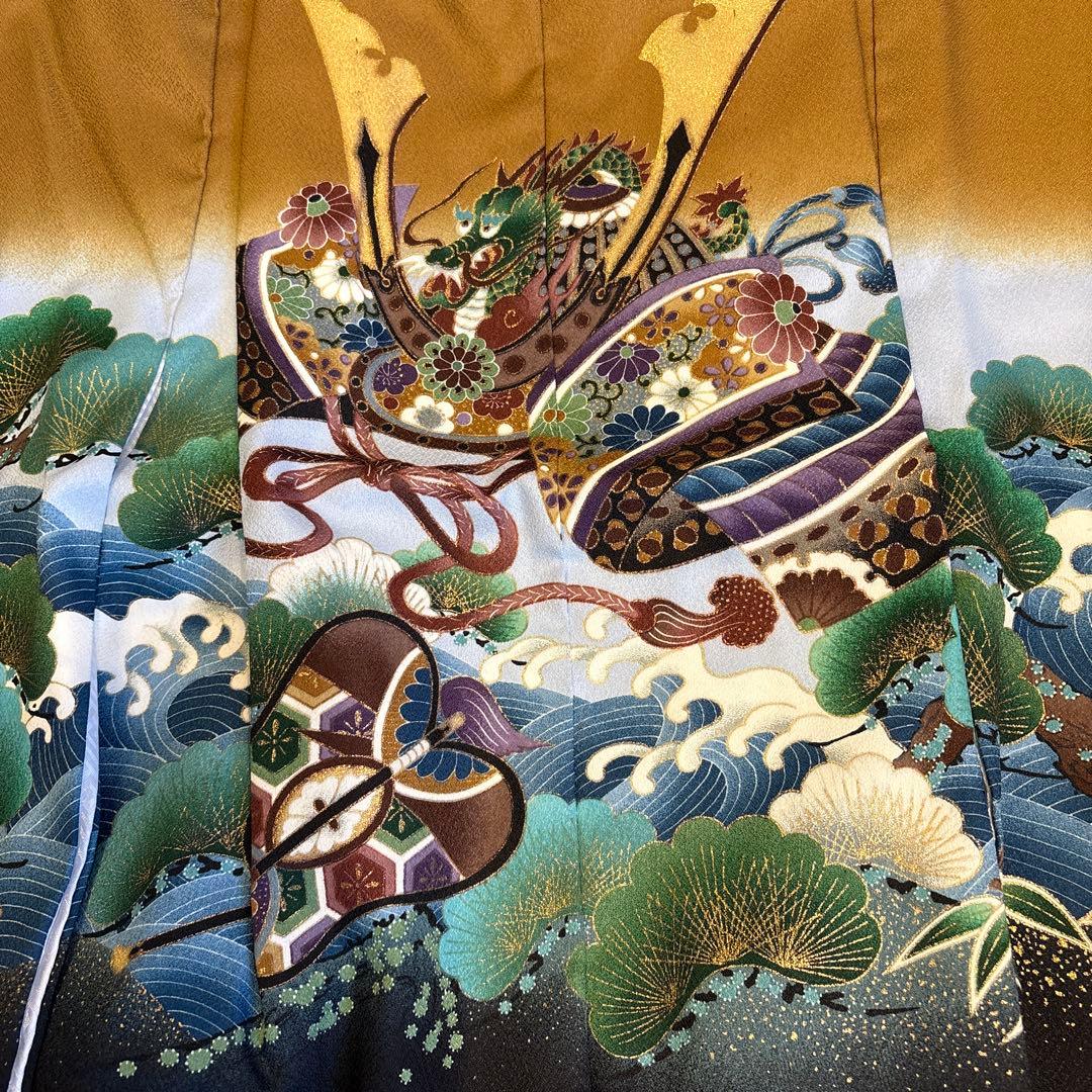 七五三 男の子　袴着物セット