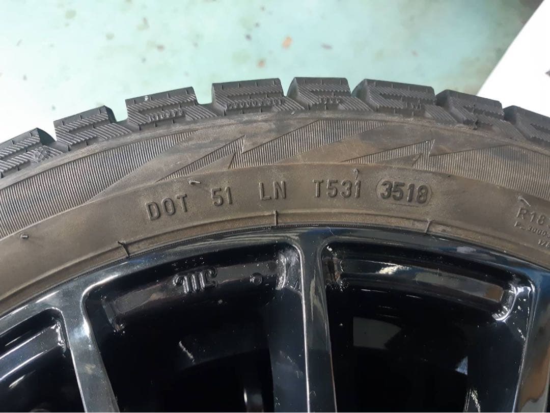 中古15インチスタッドレス、 ホイールセット