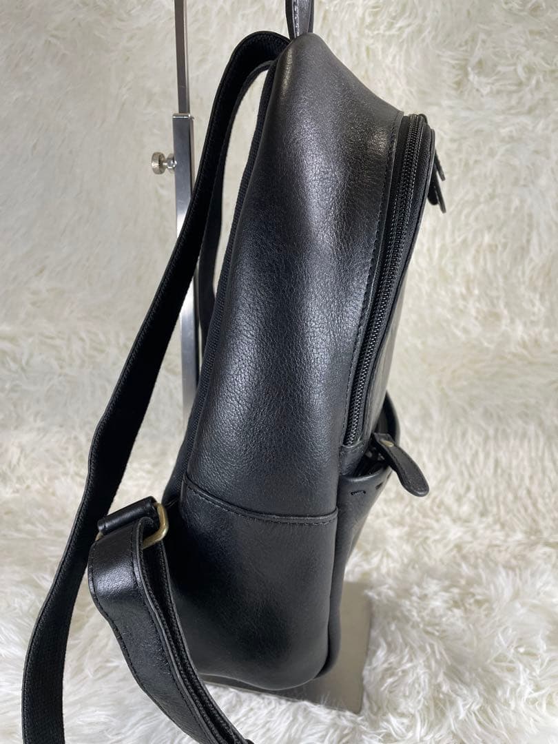 【美品】Dakota レザー ミニリュック ベルト 黒