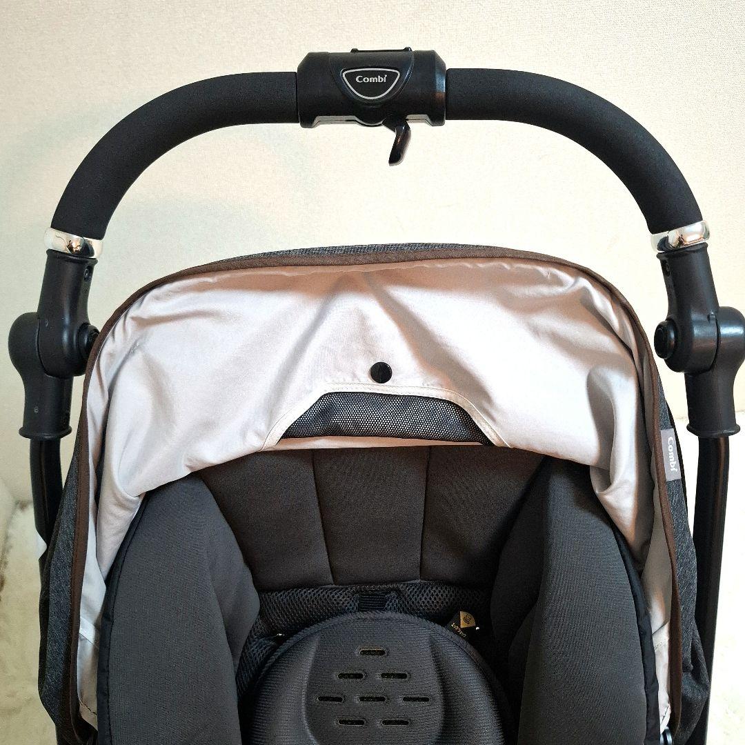 【美品】Combi スゴカルα 4キャス compact エッグショックHT