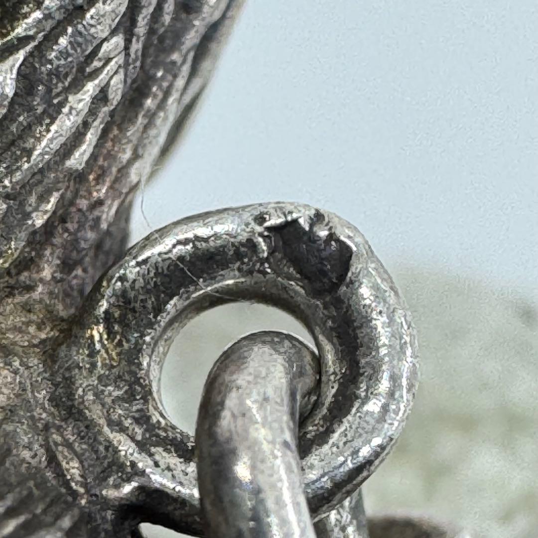 エルメス ヴィンテージ 犬 ダックスフンド キーホルダー チャーム 081879