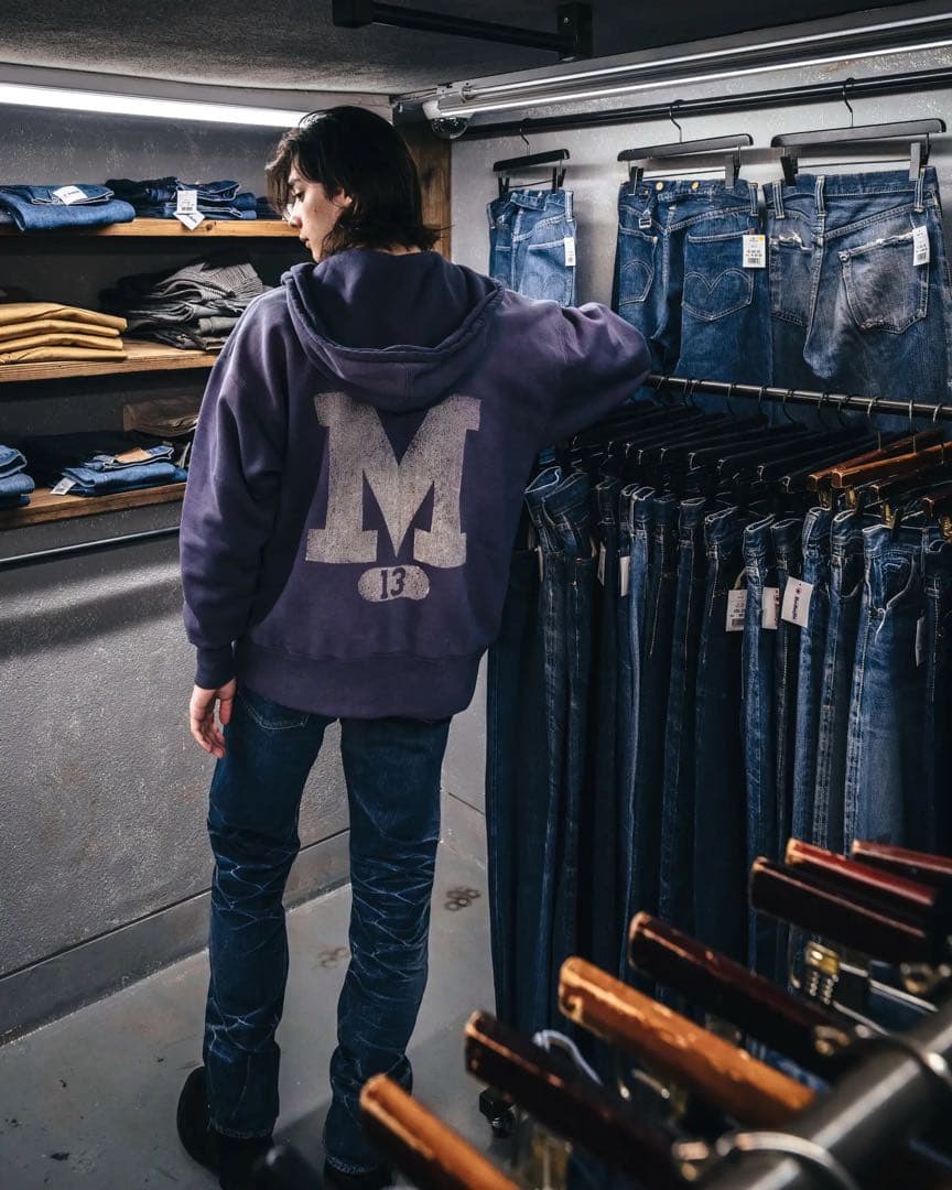 SAINT セントマイケル ベルベルジン パーカー ネイビー 紺 L キムタク着