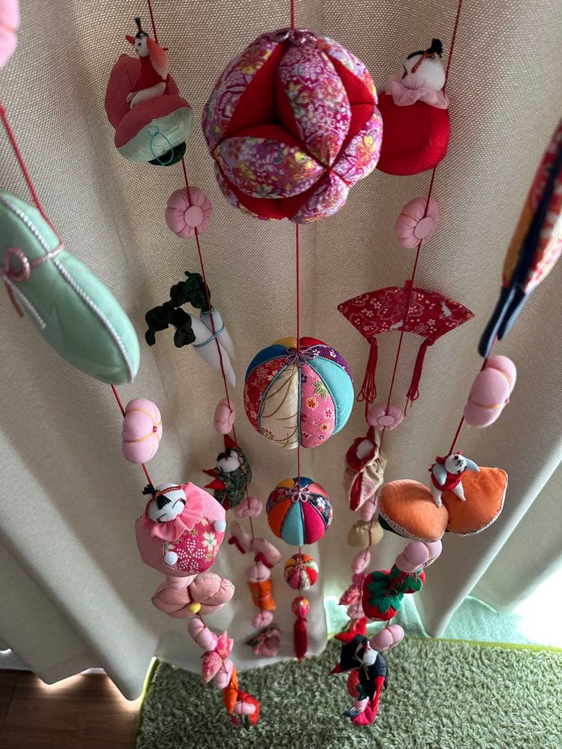吊るし雛　雛祭り　ちりめん細工　②