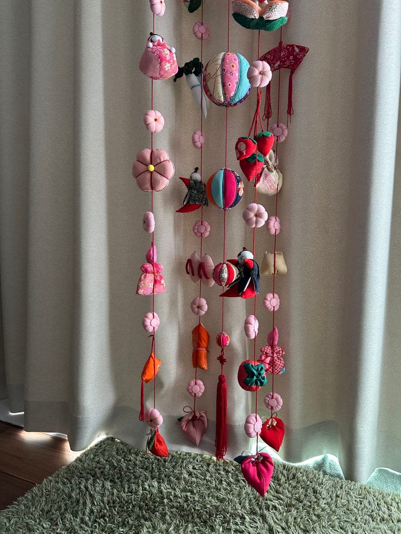 吊るし雛　雛祭り　ちりめん細工　②