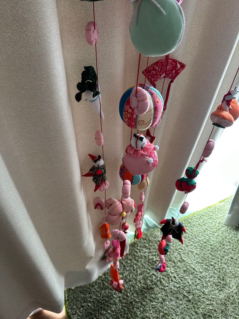 吊るし雛　雛祭り　ちりめん細工　②
