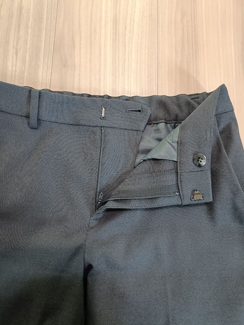 ノーカラージャケット テーパードパンツ　グレー 38