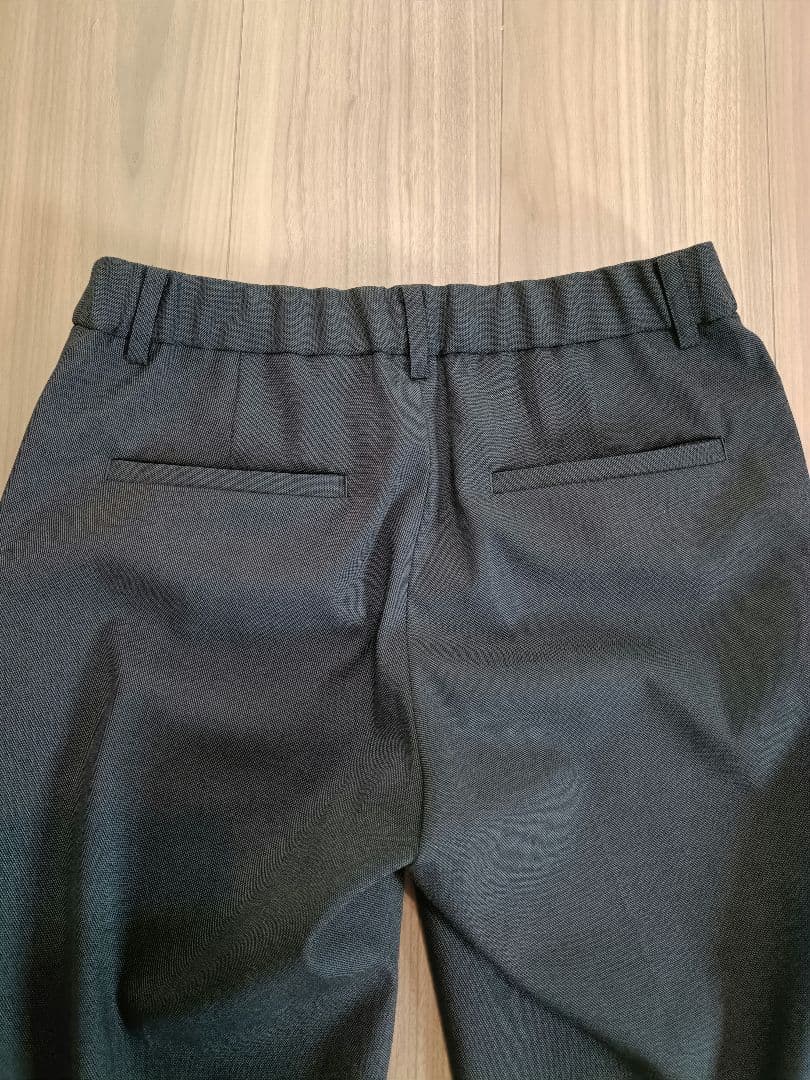 ノーカラージャケット テーパードパンツ　グレー 38