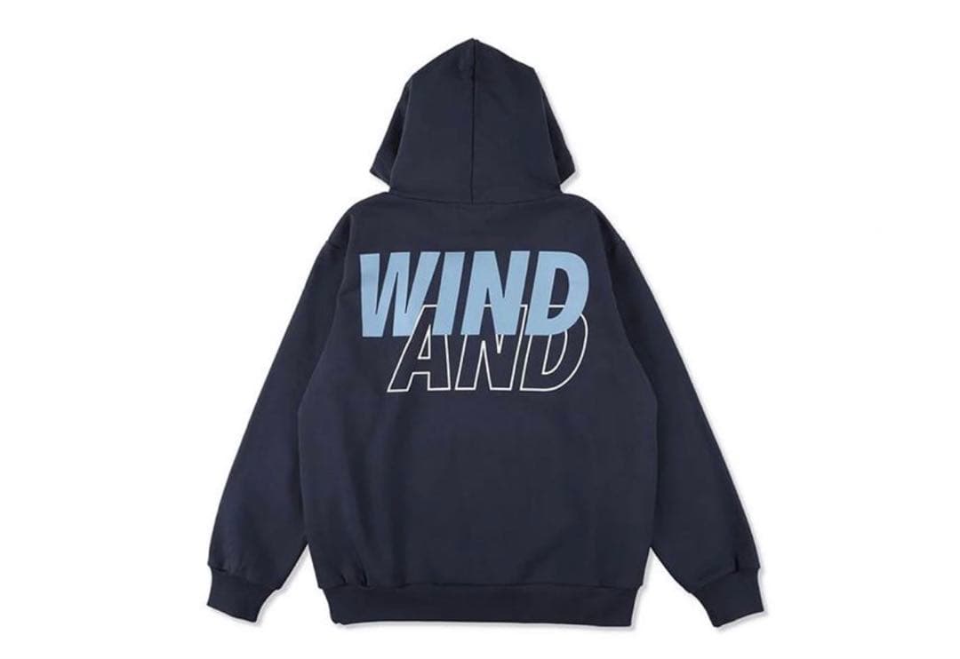 WIND AND SEA ・Straight Hooded Sweatshirt