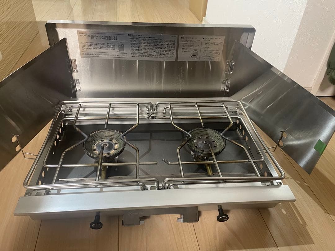 スノーピーク　ギガパワー ツーバーナー GS220 ケースつき