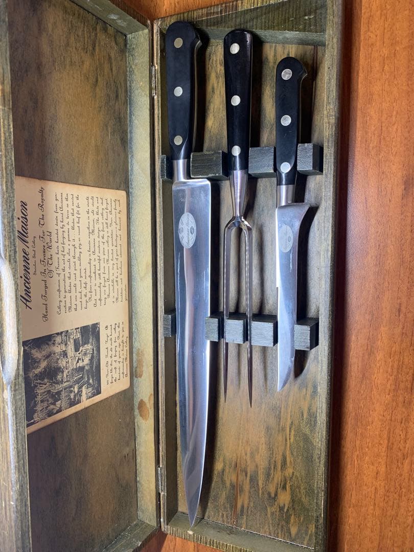 橋*宏様 ancienne maisonボーニングナイフ、筋引き、ブロシェット3