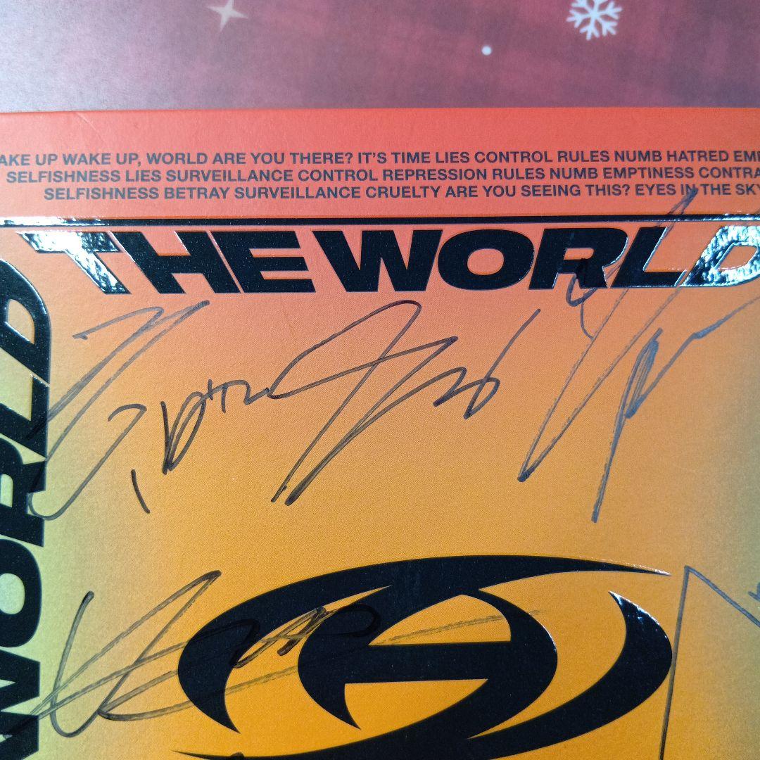 ateez　プロモアルバム　非売品　サイン入り　メッセージ入り　レア　美品