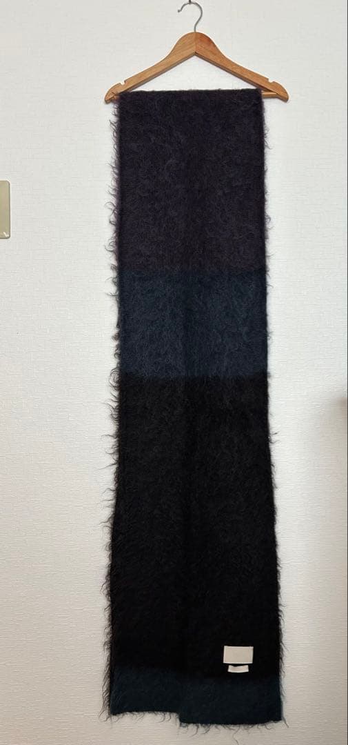 小物 MOHAIR BORDER LONG STOLE