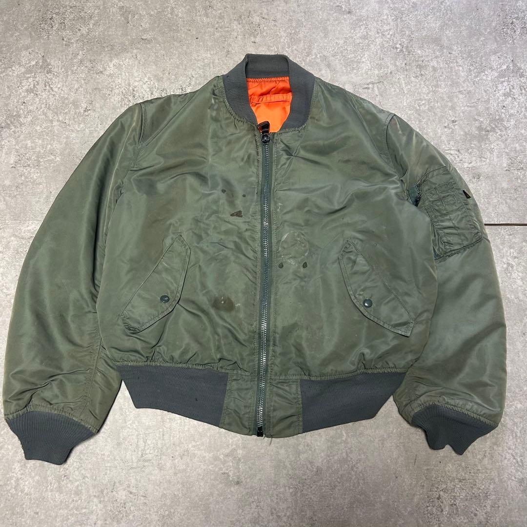 アルファインダストリーズ usa製 MA-1 フライトジャケットLサイズ