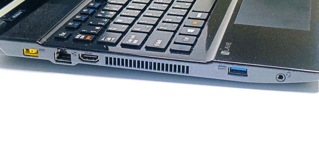 超大容量1TB‼️YouTube✨オフィス✨カメラ付き黒ノートパソコン✨設定済